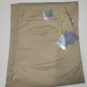 Cherokee, Ladie's stylish Khaki Pants, size 12/ 34" waist/ NEW with Tags